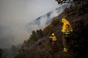 Efforts Ongoing to Control Yeres-Llamas de Cabrera Fire - Spain