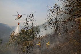 Efforts Ongoing to Control Yeres-Llamas de Cabrera Fire - Spain