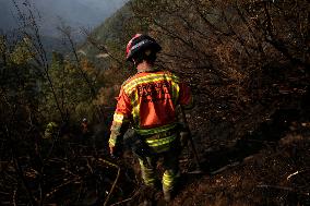 Efforts Ongoing to Control Yeres-Llamas de Cabrera Fire - Spain