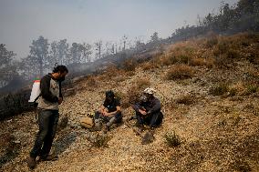 Efforts Ongoing to Control Yeres-Llamas de Cabrera Fire - Spain