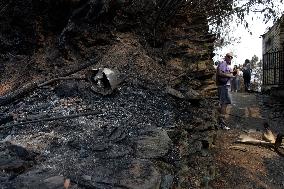 Larouco fire (Ourense) reaches 20,000 hectares burned and becomes the largest in the history of Galicia