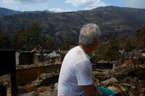 Larouco fire (Ourense) reaches 20,000 hectares burned and becomes the largest in the history of Galicia