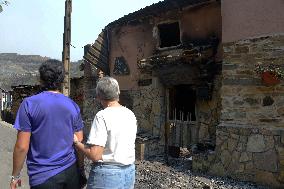 Larouco fire (Ourense) reaches 20,000 hectares burned and becomes the largest in the history of Galicia