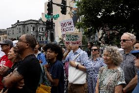 Free DC Protesters Rally Against Federal Control - Washington