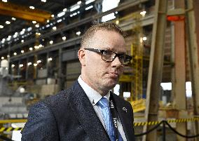 The Polar Max project begins in the Helsinki Shipyard
