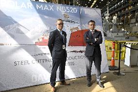 The Polar Max project begins in the Helsinki Shipyard