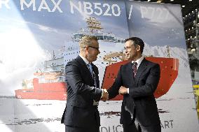 The Polar Max project begins in the Helsinki Shipyard