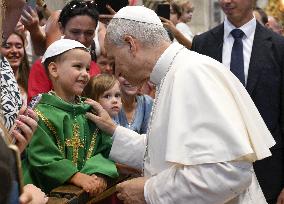 Pope Leo XIV Leads The General Audience - Vatican