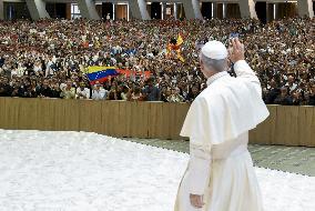 Pope Leo XIV Leads The General Audience - Vatican