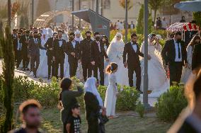 Kurdistan Democratic Party Celebrates 79th Anniversary With Mass Wedding - Iraq