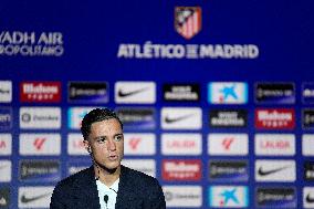 Atletico de Madrid's new player Giacomo Raspadori - Madrid