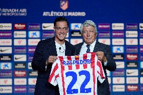 Atletico de Madrid's new player Giacomo Raspadori - Madrid