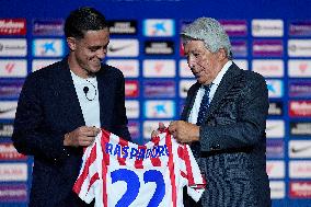 Atletico de Madrid's new player Giacomo Raspadori - Madrid