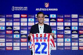 Atletico de Madrid's new player Giacomo Raspadori - Madrid