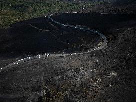 Larouco Fire Threatens Protected Areas - Spain