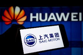 Illustration SAIC MOTOR HUAWEI