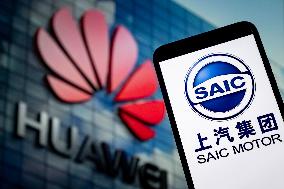Illustration SAIC MOTOR HUAWEI