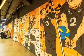 Anime-themed Wall Paintings in Nanning