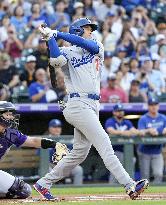 Baseball: Dodgers vs. Rockies