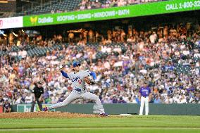 Baseball: Dodgers vs. Rockies