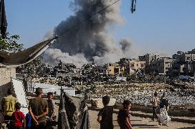 Israeli Attacks on Gaza Continue - Gaza