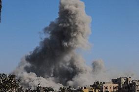 Israeli Attacks on Gaza Continue - Gaza