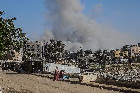Israeli Attacks on Gaza Continue - Gaza