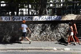 Illustration - Loi Duplomb in Paris - France