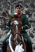 Anniversary of the Battle of Churubusco in Mexico City - Mexico