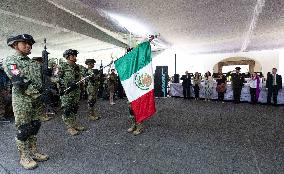 Anniversary of the Battle of Churubusco in Mexico City - Mexico