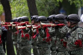 Anniversary of the Battle of Churubusco in Mexico City - Mexico
