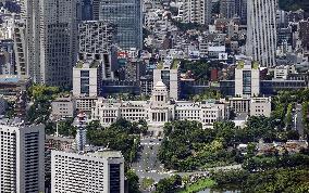 Parliament building in Tokyo