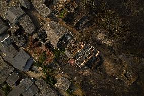 Larouco Fire Threatens Protected Areas in O Courel - Spain