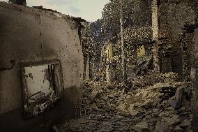 Larouco Fire Threatens Protected Areas in O Courel - Spain