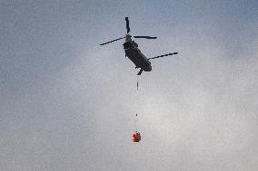 Barniedo de la Reina Fire Nears Containment - Spain