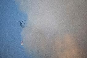 Barniedo de la Reina Fire Nears Containment - Spain