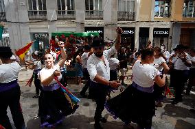 Performance at Malaga Fair - Spain