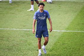 Ligue 1 PSG training before facing ANGERS SCO - FA
