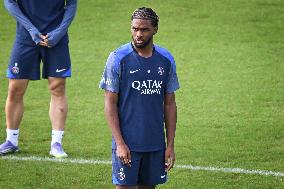 Ligue 1 PSG training before facing ANGERS SCO - FA