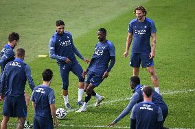 Ligue 1 PSG training before facing ANGERS SCO - FA
