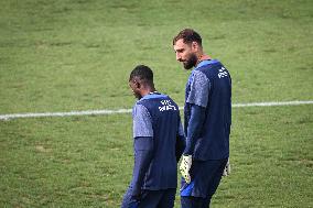 Ligue 1 PSG training before facing ANGERS SCO - FA