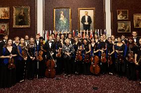 Princess Beatrix at EU Youth Orchestra Concert - Amsterdam