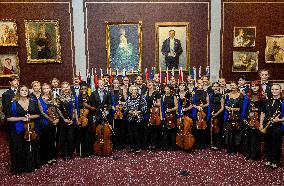 Princess Beatrix at EU Youth Orchestra Concert - Amsterdam