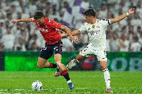 La Liga - Real Madrid CF v Club Atletico Osasuna