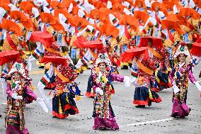 Xizang Autonomous Region's 60th Founding Anniversary - China
