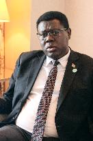 South Sudan's foreign minister in Japan