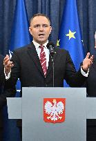 Polish President Nawrocki Statement - Warsaw