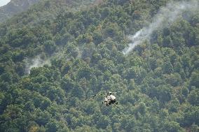 Winds Complicate Wildfire Battles in Spain