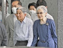 Ex-Japan emperor, empress in Karuizawa for retreat