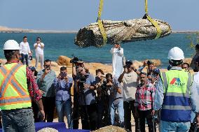 Archaeological Finds Retrieved from Mediterranean Sea in Alexandria - Egypt